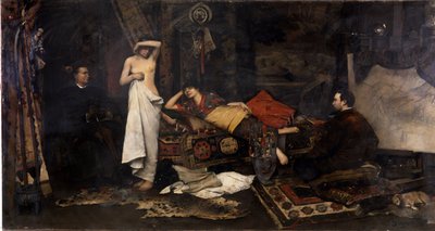 A start at the workshop 作者 莫里斯·庞帕德（Maurice Bompard）