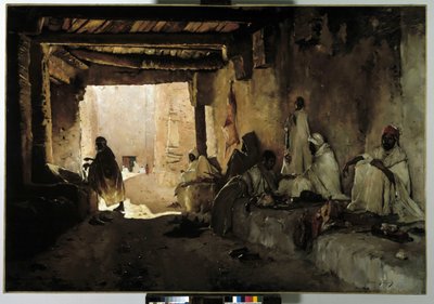 阿尔及利亚比斯克拉切尔马绿洲的屠夫 作者 莫里斯·庞帕德（Maurice Bompard）