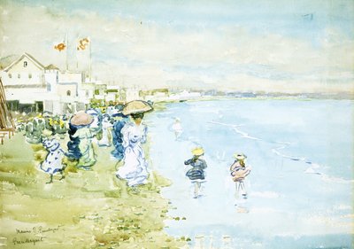 里维尔海滩，波士顿， 作者 莫里斯·巴西·普伦德加斯特
