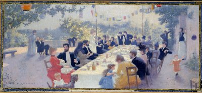 婚礼盛宴 作者 Maurice Chabas