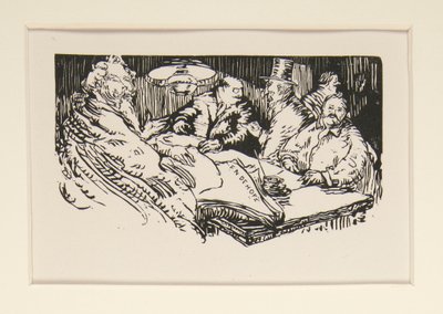 Les camelots de la Pensee》，插图，第 47 页。 作者 莫里斯·德尔库特（Maurice Delcourt）