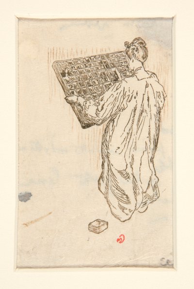 Les camelots de la Pensee》，插图，第 57 页（缩小版） 作者 莫里斯·德尔库特（Maurice Delcourt）