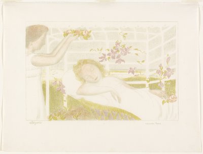 寓言，来自《爱》的板块一 作者 莫里斯·丹尼斯（Maurice Denis）