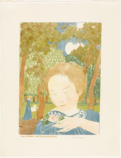 态度从容而贞洁，《爱》第二版 作者 莫里斯·丹尼斯（Maurice Denis）