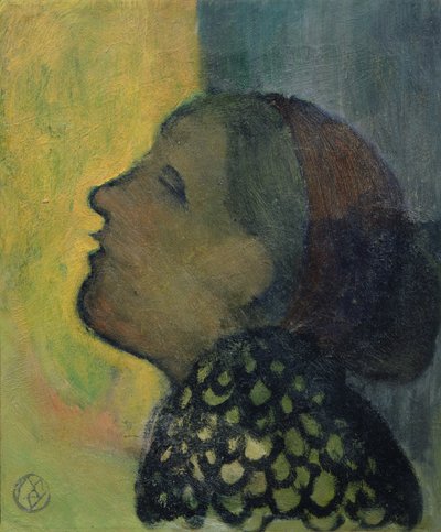 在18.9年的头像中提出了头部 作者 莫里斯·丹尼斯（Maurice Denis）
