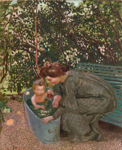Le Bain en plein air, 1904年。 作者 莫里斯·丹尼斯（Maurice Denis）