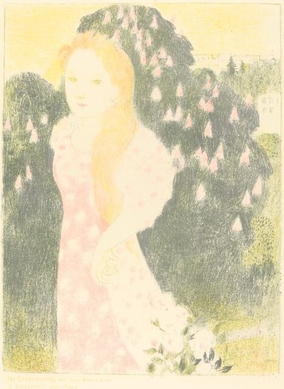 暮色有如古画般柔和 作者 莫里斯·丹尼斯（Maurice Denis）