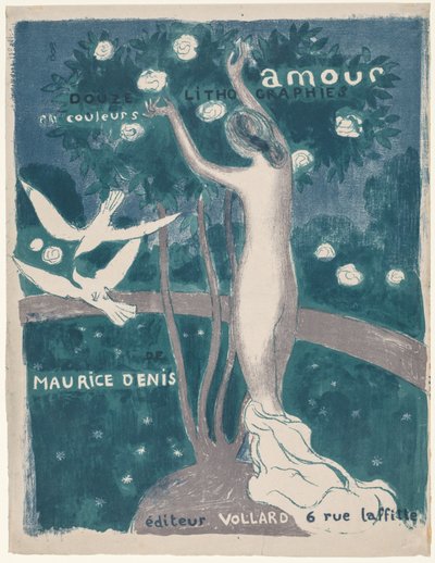 爱情：封面爱情：封面，1895年出版，1911年。 作者 莫里斯·丹尼斯（Maurice Denis）