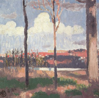 从佩克看到的马利引水渠 作者 莫里斯·丹尼斯（Maurice Denis）