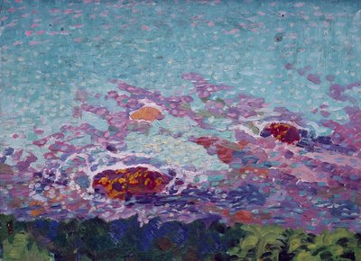 海洋海岸。 作者 莫里斯·丹尼斯（Maurice Denis）