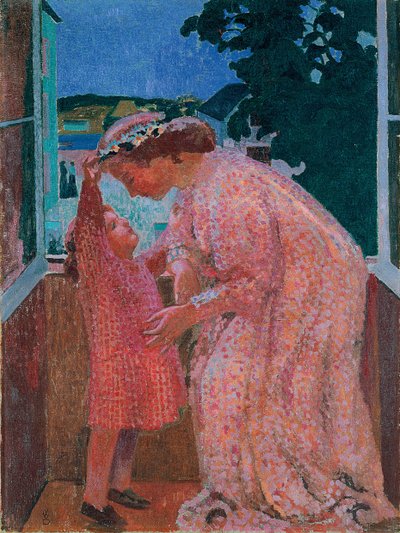 雏菊王冠c。 1906年 作者 莫里斯·丹尼斯（Maurice Denis）