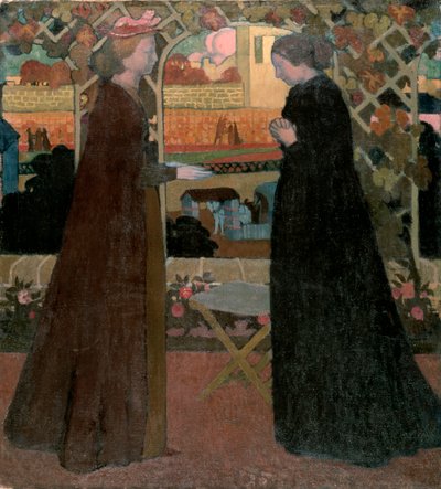 探视活动，1894年。 作者 莫里斯·丹尼斯（Maurice Denis）