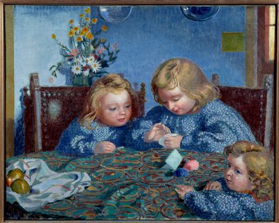缝纫课 作者 莫里斯·丹尼斯（Maurice Denis）