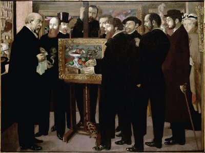 向塞尚致敬 作者 莫里斯·丹尼斯（Maurice Denis）