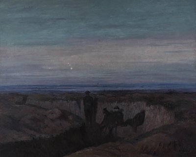 1918年在乌斯海沟上拂晓 作者 莫里斯·加尔布雷思·库伦