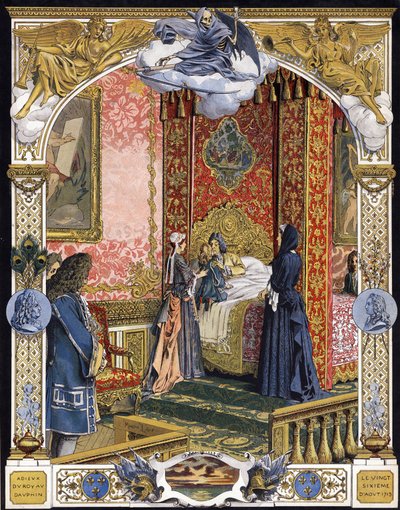 由他的管家文塔杜尔夫人（Charlotte de la Mothe Houdancourt）赠送。 作者 莫里斯·勒卢瓦（Maurice Leloir）