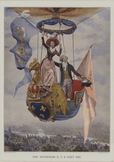 一百年前的升天 作者 Maurice Leloir