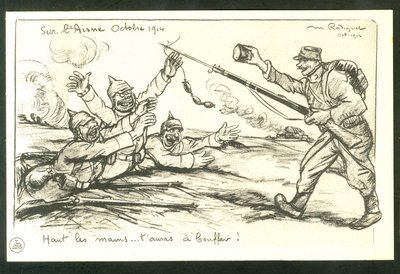 Postcard, Satirique en N & B 作者 莫里斯·拉迪格（Maurice Radiguet）