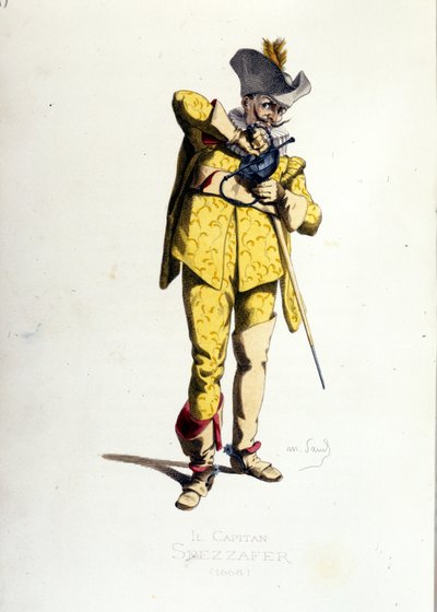 He Capitan Spezzafer (Captain Fracasse) 作者 莫里斯·桑德
