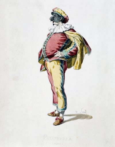 Pulcinella (Polichinelle) 作者 莫里斯·桑德