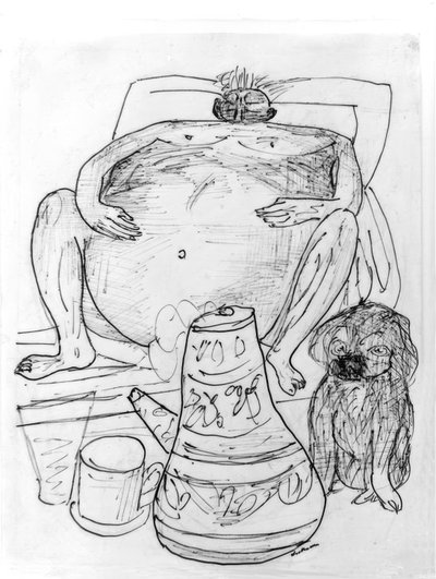 肚子痛 作者 马克斯·贝克曼