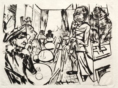 1919 年圣诞节 作者 马克斯·贝克曼