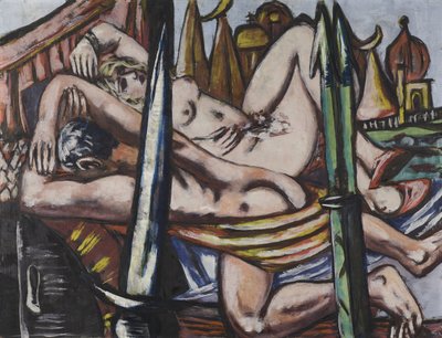梅辛市，1944年。 作者 马克斯·贝克曼
