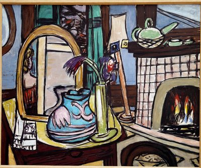 马克斯·贝克曼 (Max Beckmann) 的静物画《海鸥》（1884-1950） 作者 马克斯·贝克曼