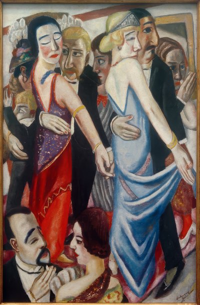 巴登巴登的舞蹈 作者 Max Beckmann