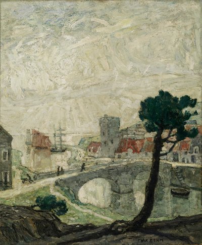 古代海港，1921年。 作者 最大玻姆