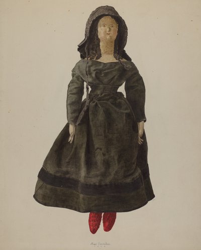 Quaker Doll, 1938年。 作者 马克斯·费内克斯