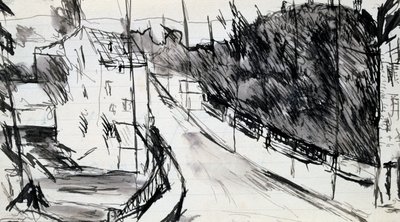 郊区街，c1900-1944年 作者 马克斯·雅各布