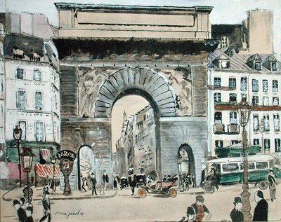 圣丹尼斯门（The Porte St.Denis 作者 马克斯·雅各布