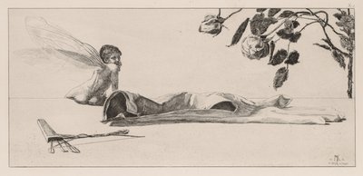 手套：爱情，1880年。 作者 马克斯·克林格