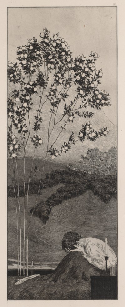 手套：欲望，1880年。 作者 马克斯·克林格