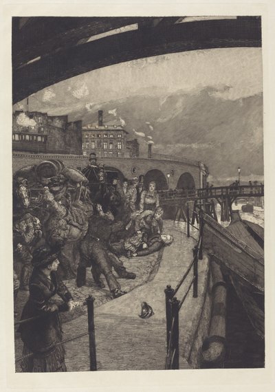 一桩谋杀案 一桩谋杀案，1883年。 作者 马克斯·克林格