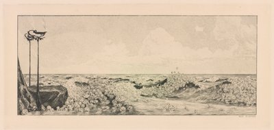Huldigung（致敬），选自系列 Ein Handschuh（一只手套） 作者 马克斯·克林格