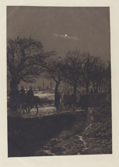 Märztage III March Days III, 1883. 作者 马克斯·克林格