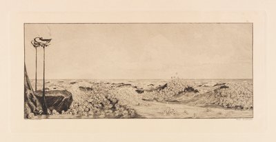 作品六，选自《关于发现手套的解析》，1881年。 作者 马克斯·克林格