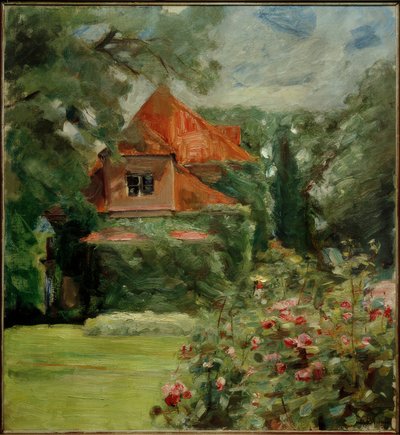 汉堡的老房子 作者 Max Liebermann