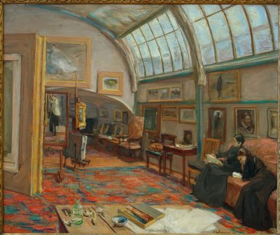 艺术家的工作室 作者 Max Liebermann