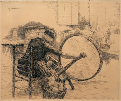 Die Spinnerin 作者 马克斯·利伯曼