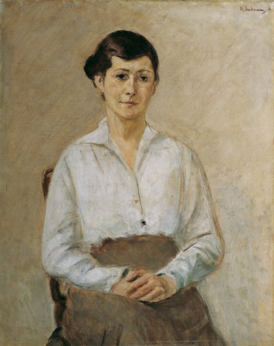 Käthe Liebermann - 艺术家的女儿 作者 马克斯·利伯曼