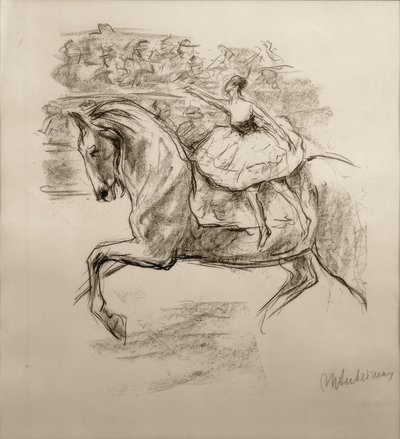 马戏团骑手M.Liebermann 作者 马克斯·利伯曼