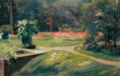 莱伯曼（M.Liebermann），Wannseegarten Blumenterr。 作者 马克斯·利伯曼
