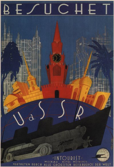 1930年访问苏联 作者 马克斯·利特瓦克（Max Litvak）