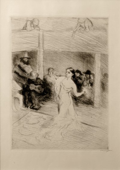 M.Slevogt，舞者 作者 马克斯·斯沃沃格