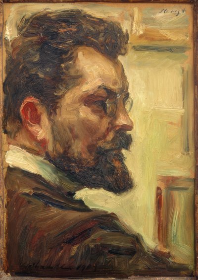 Max Slevogt -自画像1903 作者 马克斯·斯沃沃格