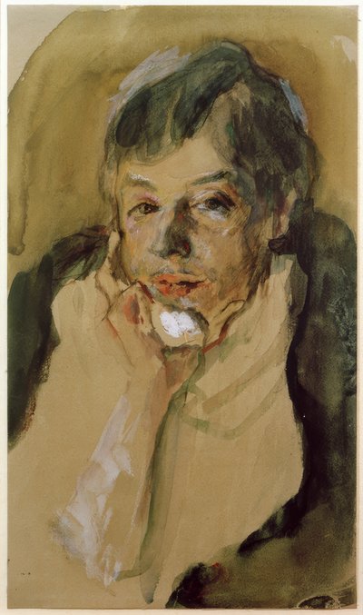 Nini Slevogt下巴 作者 马克斯·斯沃沃格