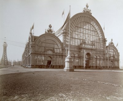 机械角，全俄展览，下诺夫哥罗德，俄罗斯，1896年。 作者 马克西姆·德米特里耶夫（Maxim Dmitriev）